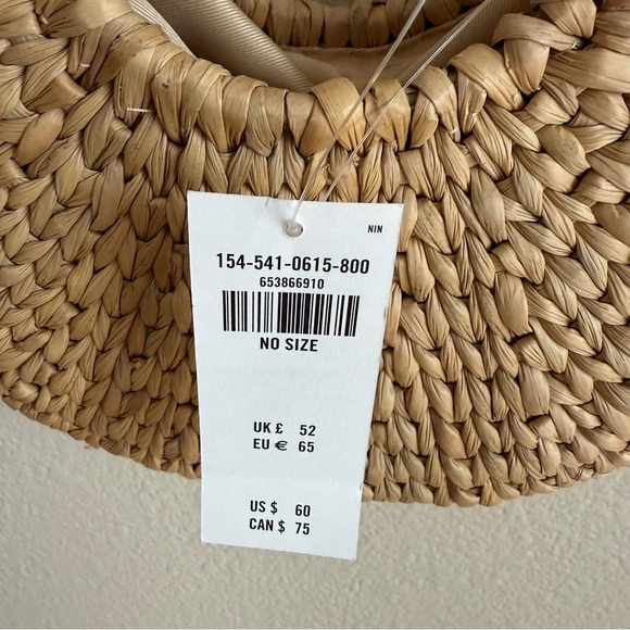 Elegant Tan Woven Shoulder Bag - Picture 7 of 12